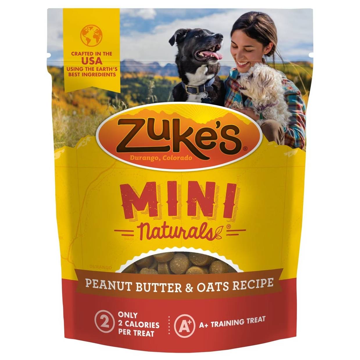 Zuke’s Mini Naturals Peanut Butter and Oats Dog Treats