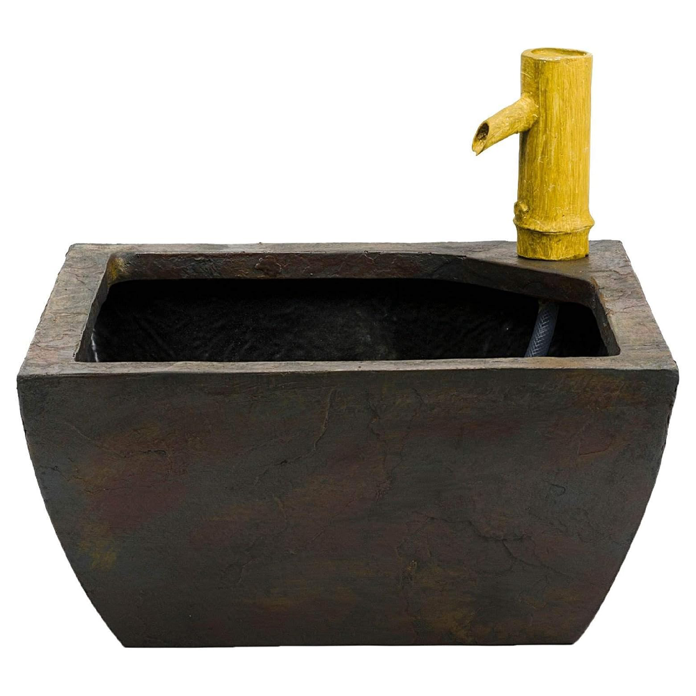 Aquascape 78197 Aquatic Patio Pond with Bamboo Fountain