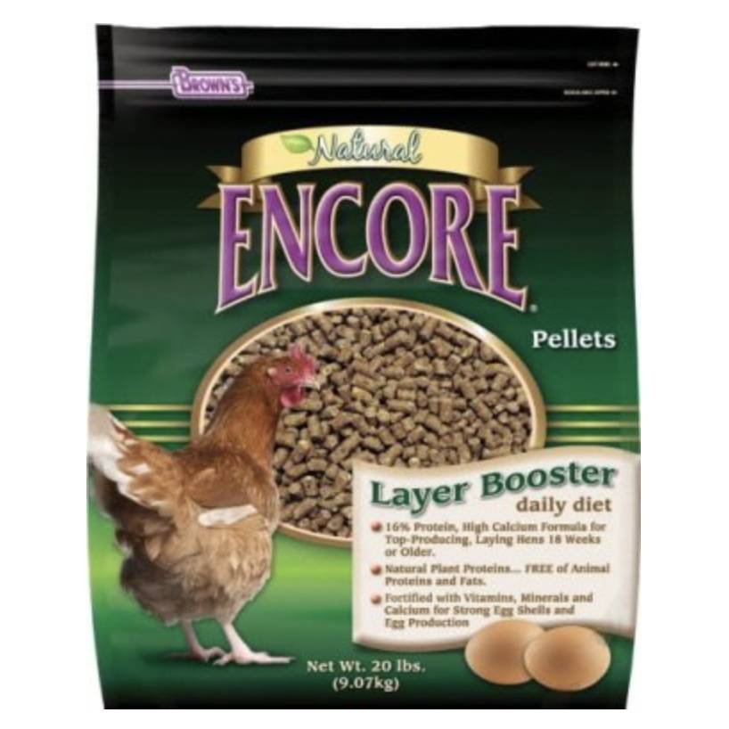 Brown’s Layer Booster Feed