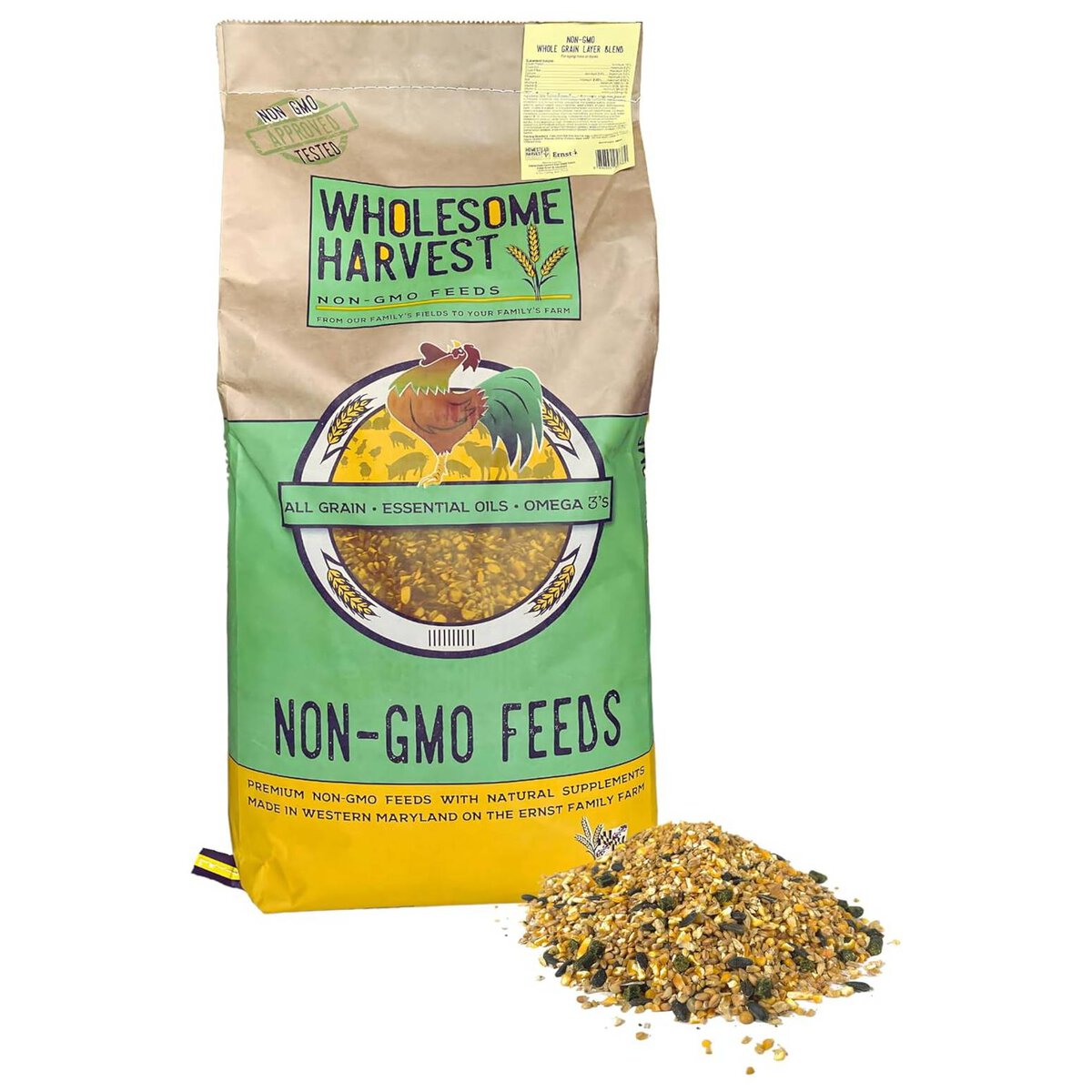 Homestead Harvest Non-GMO Whole Grain Layer Blend