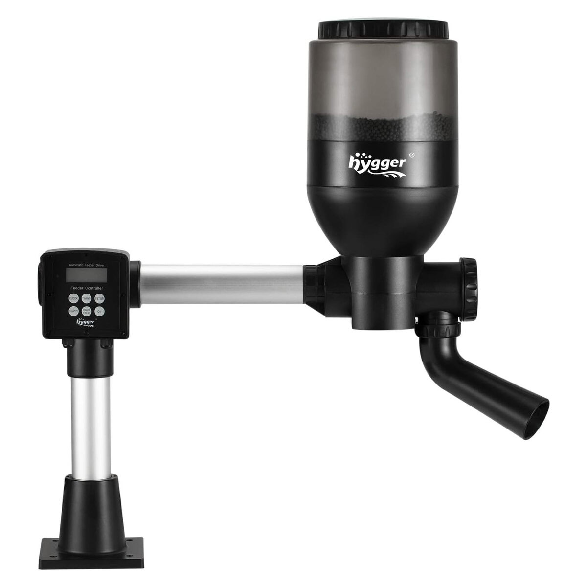 Hygger Automatic Pond Fish Feeder