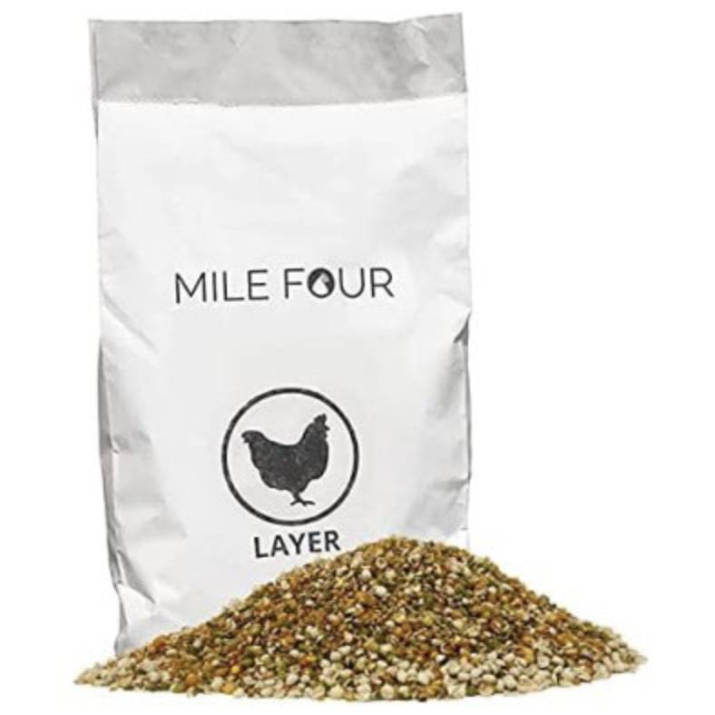 Mile Four Organic Layer Feed for Chickens & Ducks