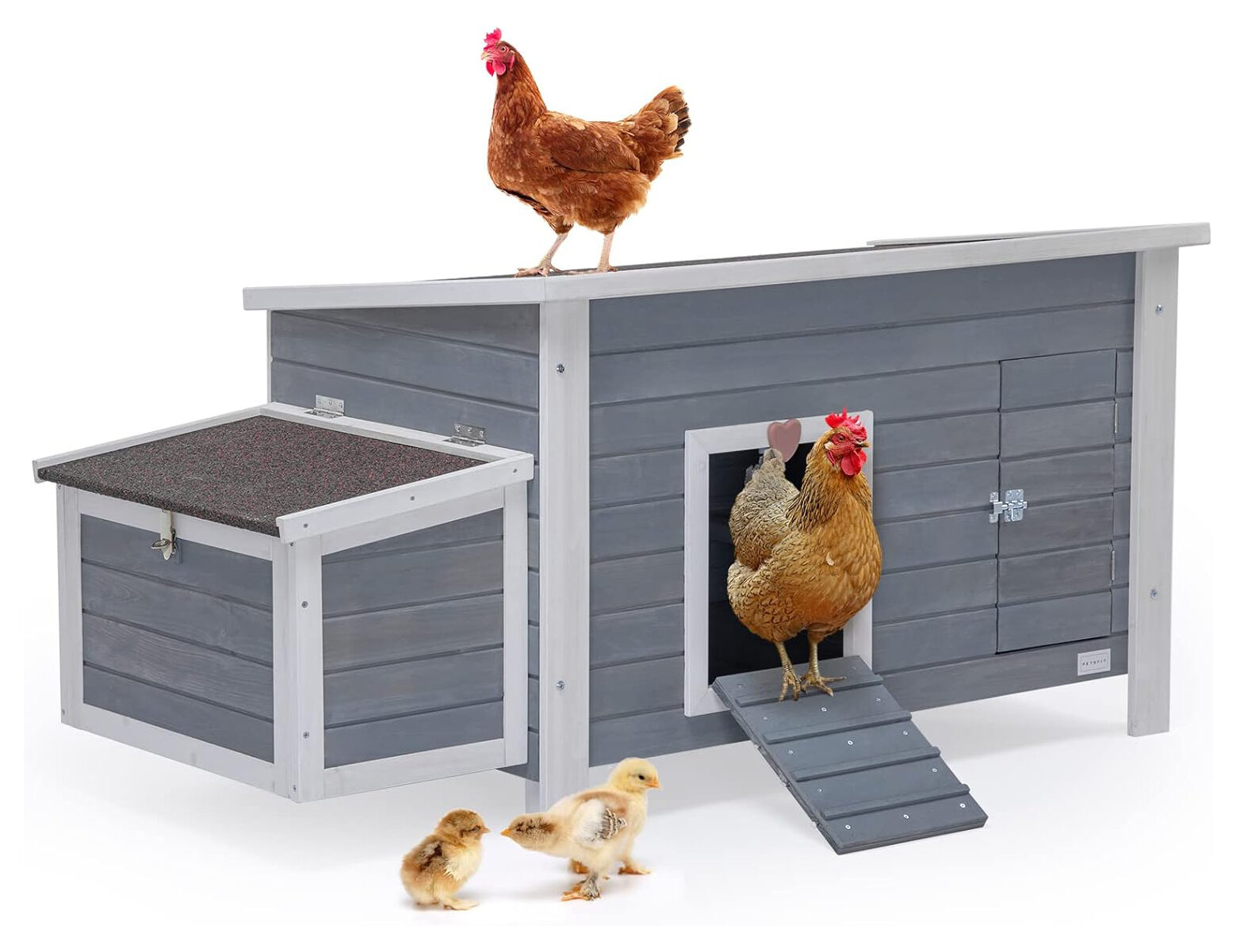 Petsfit Weatherproof Outdoor Chicken Coop