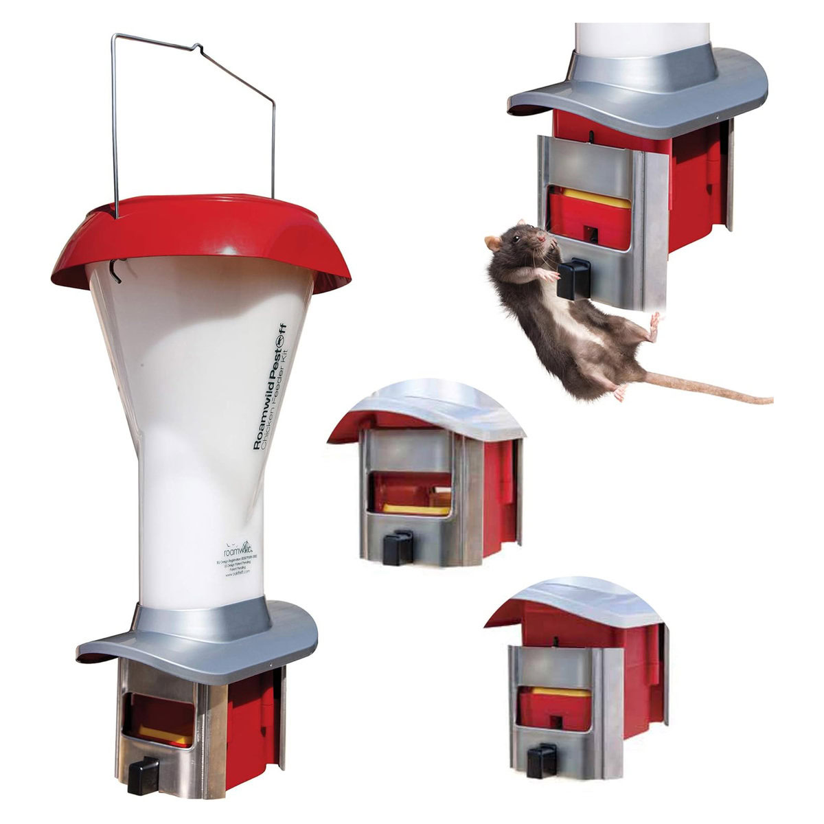 Roamwild Rat Proof Chicken Feeder Kit