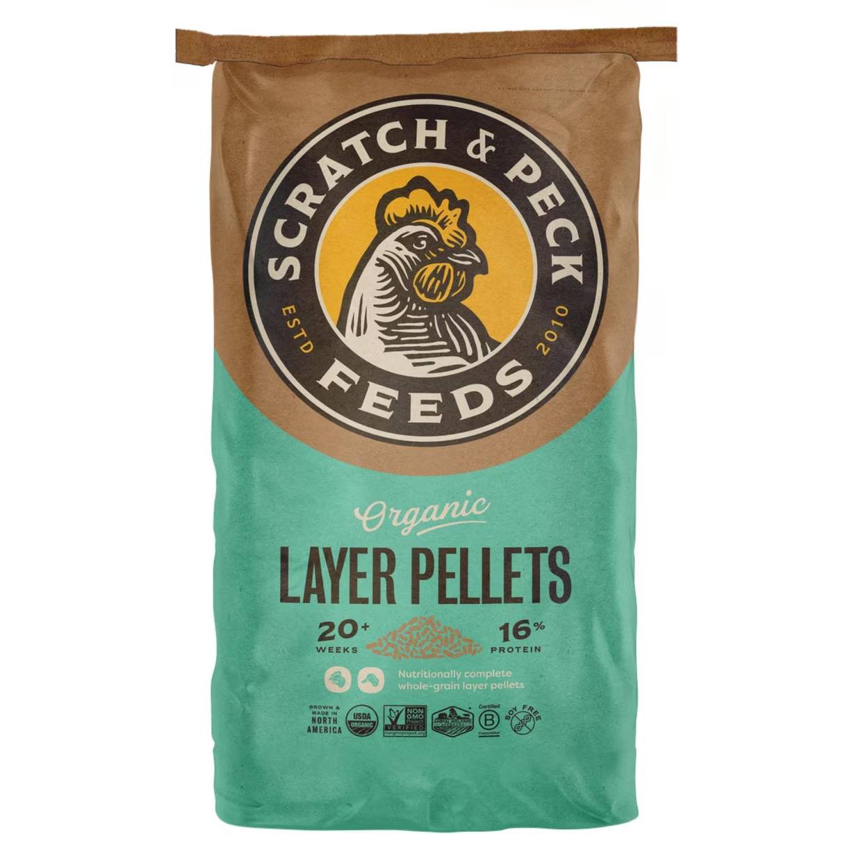Scratch & Peck Feeds Organic Layer Feed