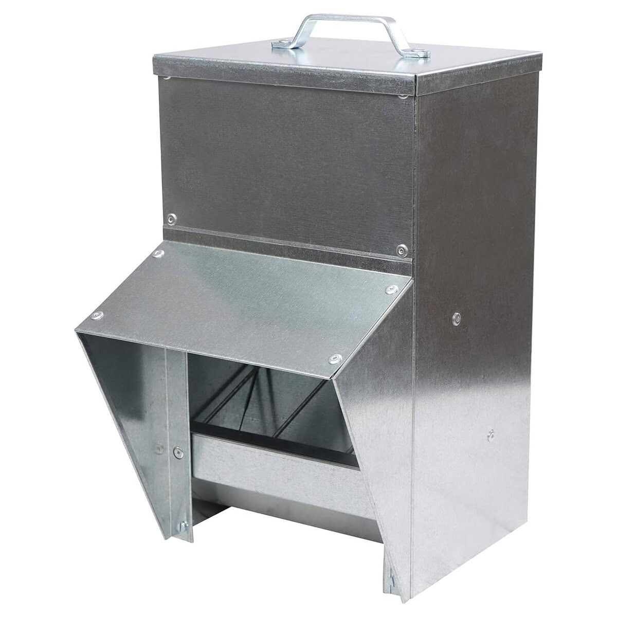 Sunshine & Water Galvanized Chicken Feeder