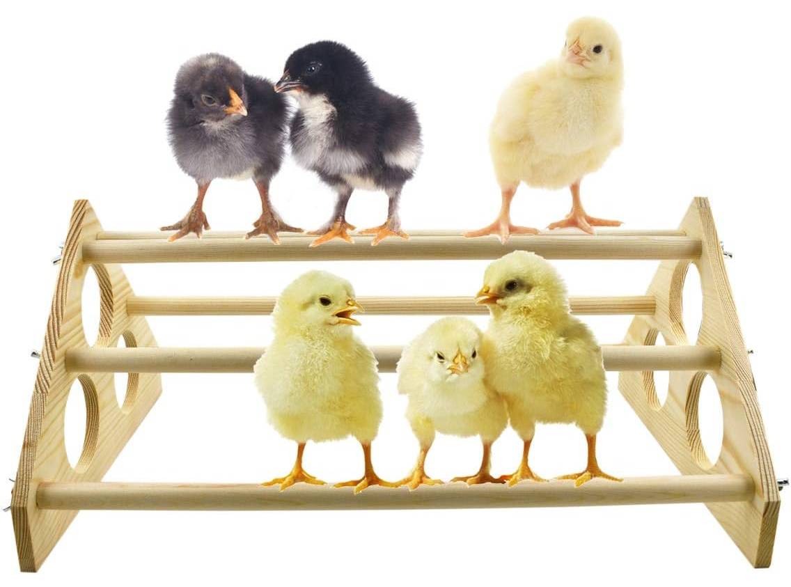Vehomy Chicken Roosting Bar with Holes