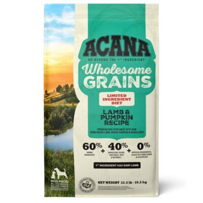 ACANA Singles+Wholesome Grains Limited Ingredient Diet Lamb & Pumpkin