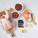 Bella & Duke Chicken & Salmon Raw Cat Food