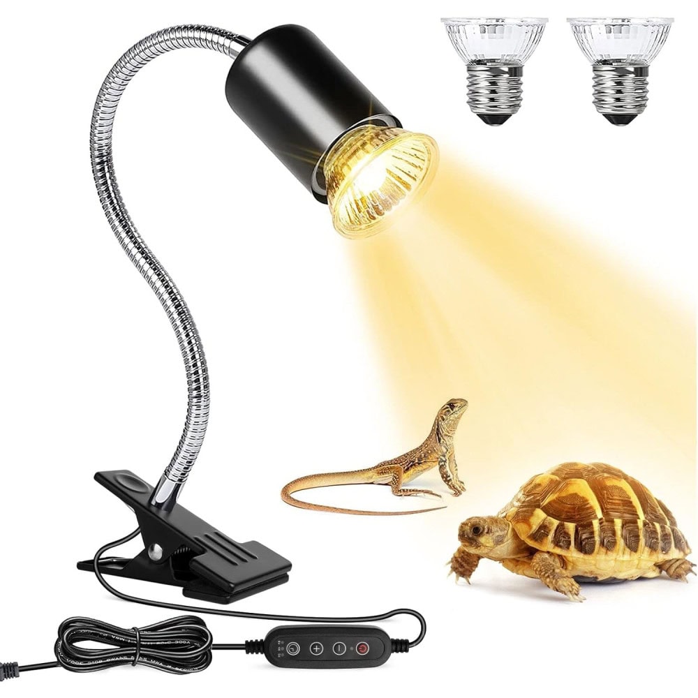 Buddypuppy Reptile Heat Lamp UVA UVB Light