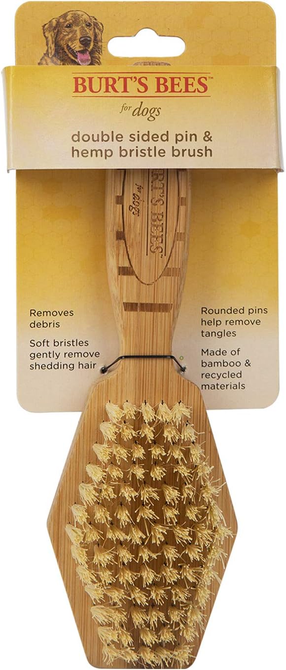 Burt's Bees Puppy Double Sided Pin & Bristle Brush