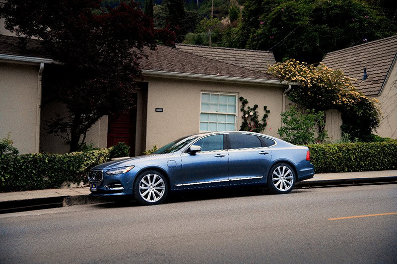 Car parked infront of home