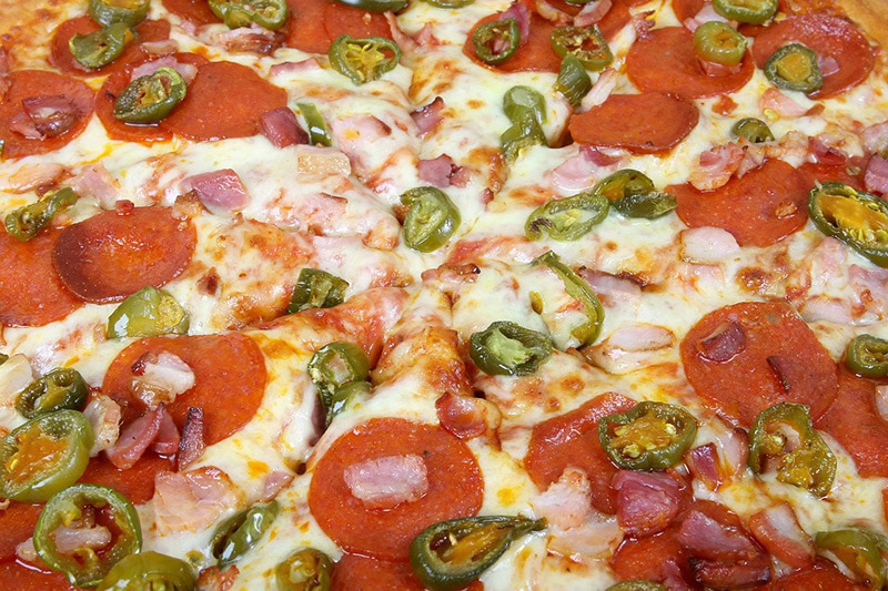 Close up Pizza