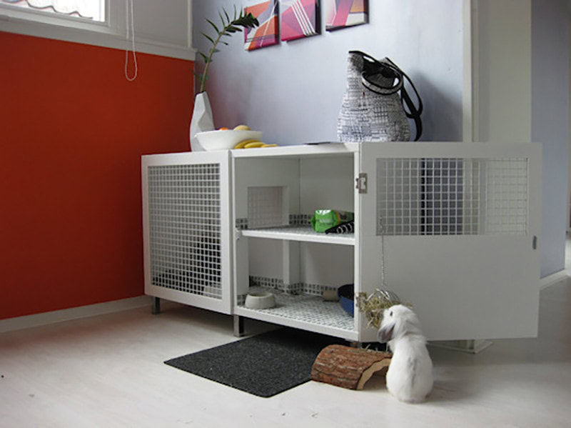 Converted Cabinet Ferret Hutch