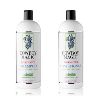 Cowboy Magic Rosewater Shampoo + Conditioner
