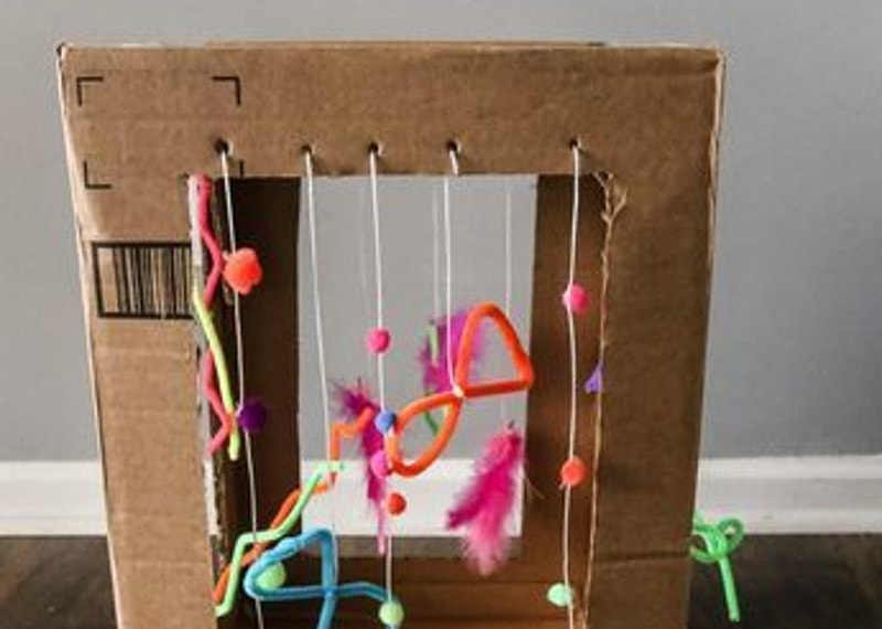 DIY Cardboard Cat