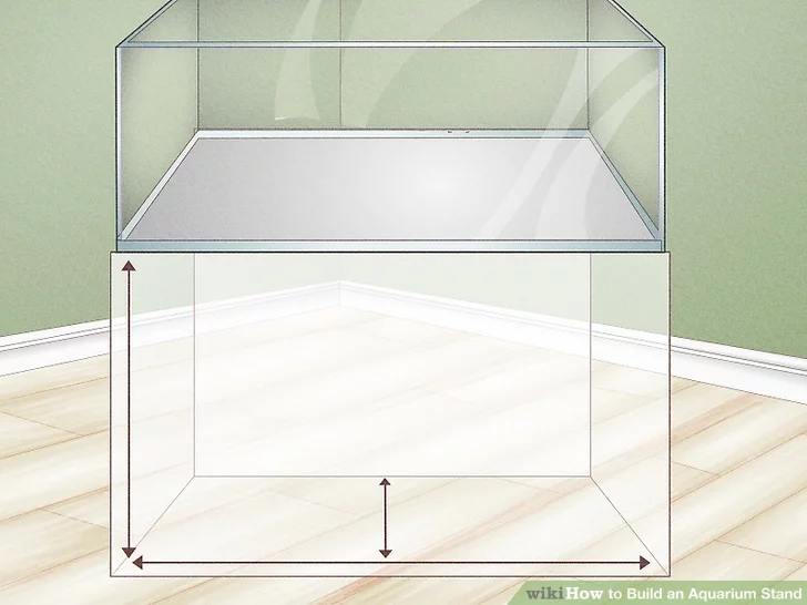 DIY Aquarium Stand with Sheeting