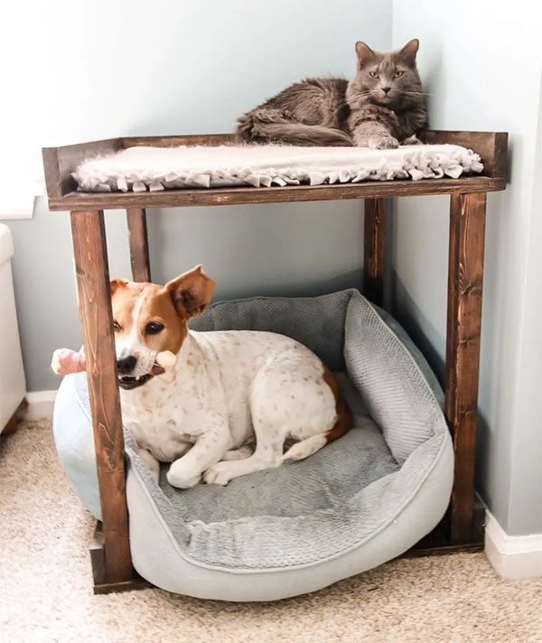 DIY Easy Pet Bunk Bed