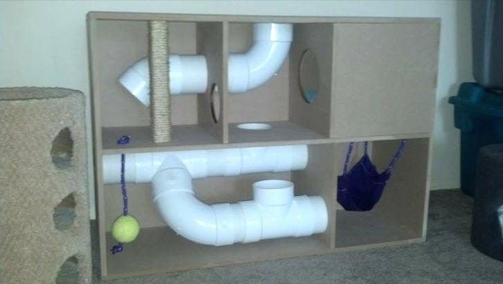 DIY Ferret Playhouse