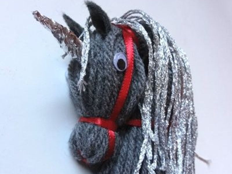 DIY Horse Christmas Ornaments
