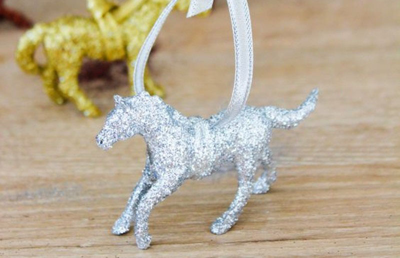 DIY Horse Christmas Ornaments