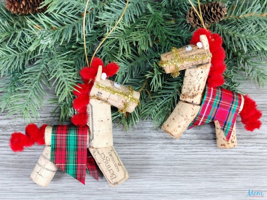 DIY Horse Christmas Ornaments