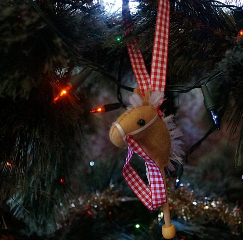 DIY Horse Christmas Ornaments