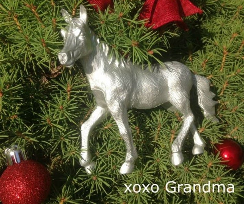 DIY Horse Christmas Ornaments