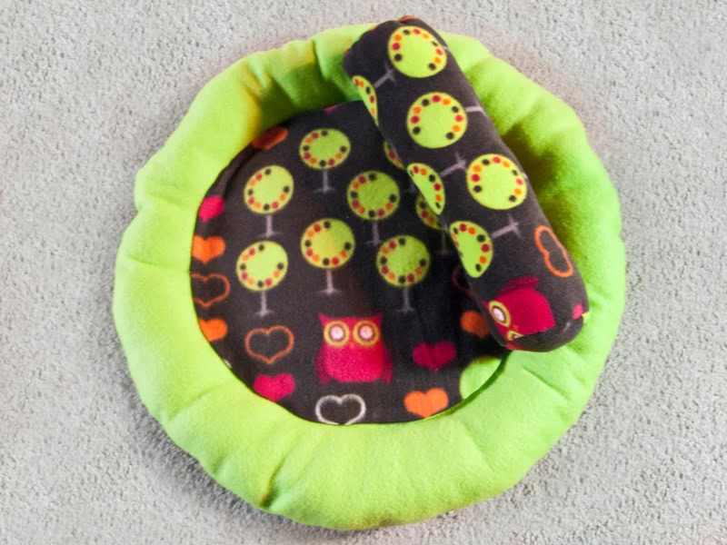 DIY Rabbit Bed