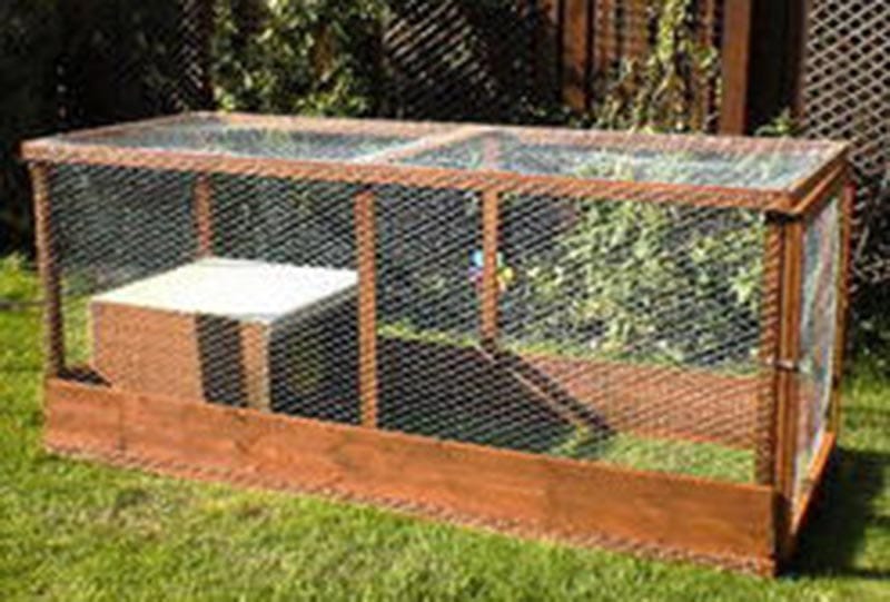 DIY Rabbit Hutch Plans