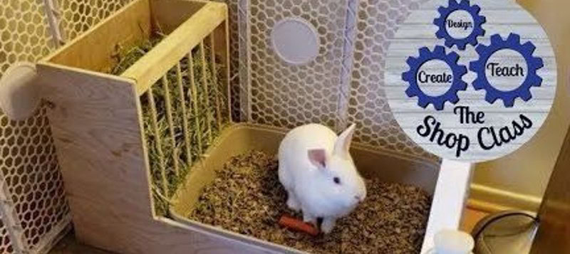 DIY Rabbit Litter Box