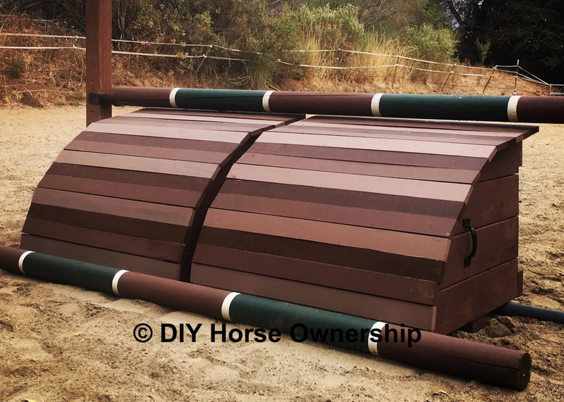 DIY horse jump
