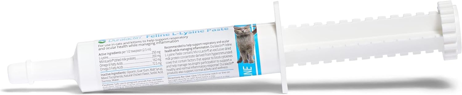 Duralactin Feline L-Lysine Cat Supplement