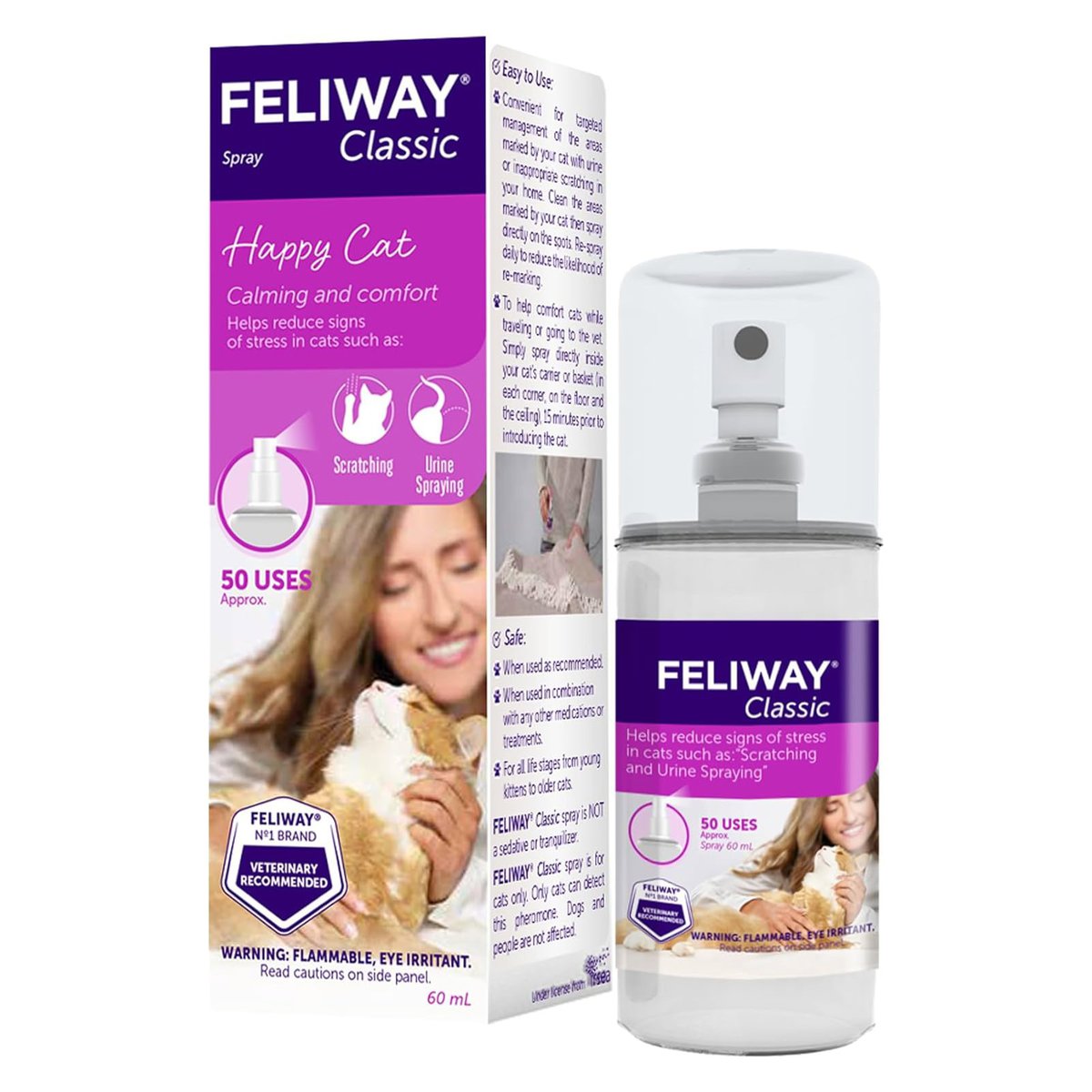 FELIWAY Classic Cat Calming Pheromone Spray