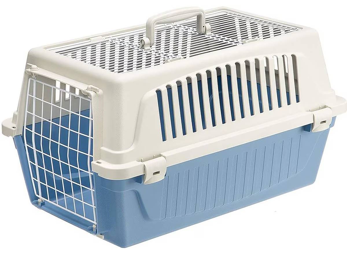 Ferplast ATLAS Two Door Top Load Plastic Dog & Cat Carrier