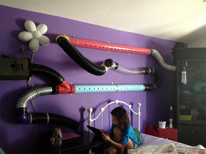 Ferret Tunnel Wall DIY by Pet DIYs