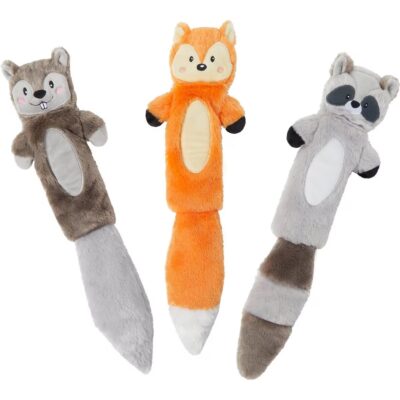 Frisco Forest Friends Squeaky Dog Toys