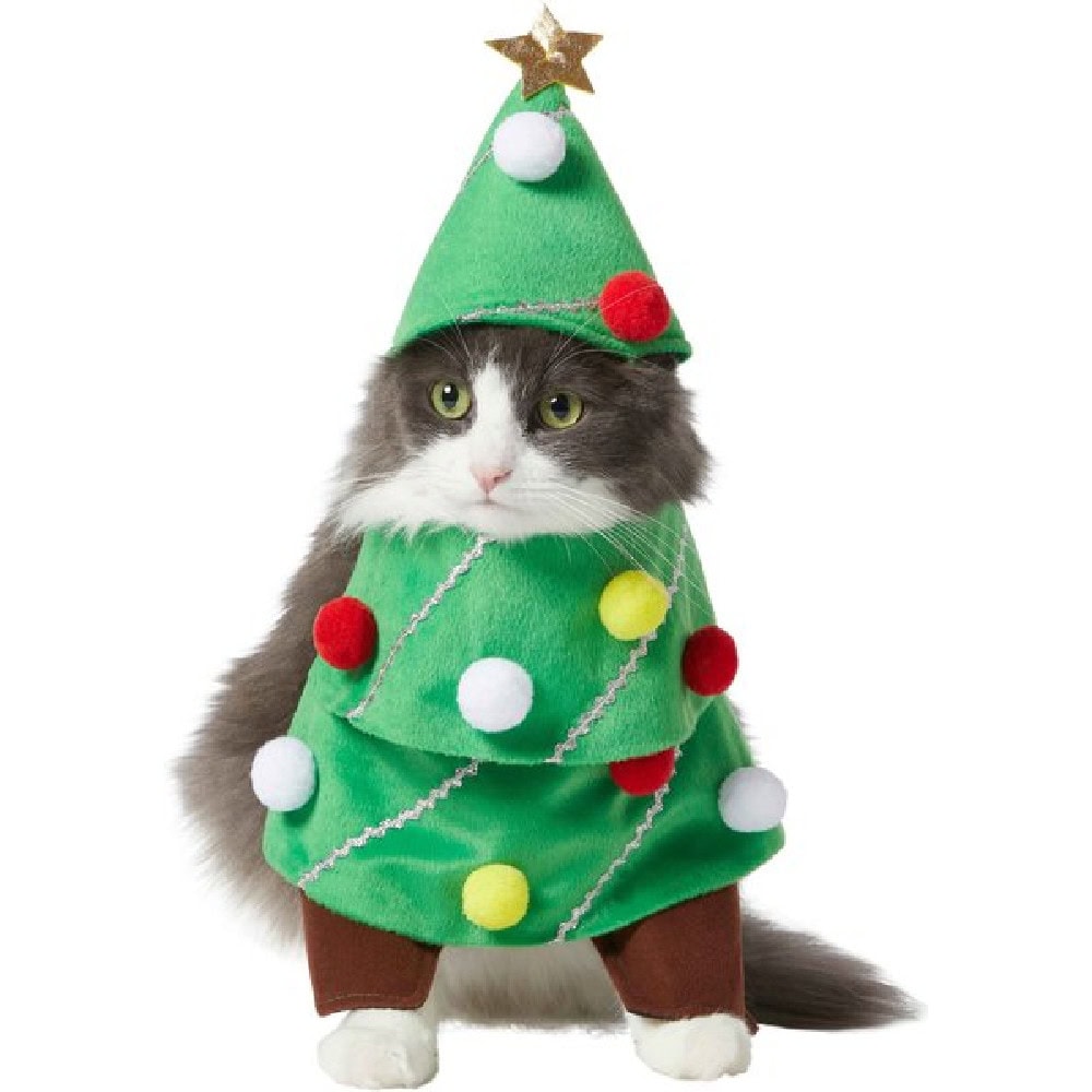 Frisco Front Walking Christmas Tree Dog & Cat Costume