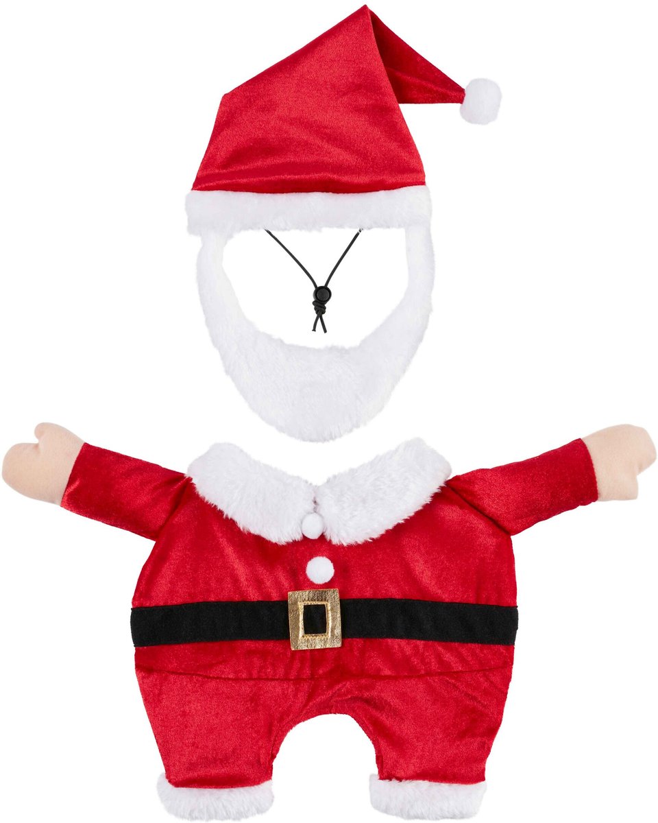 Frisco Front Walking Santa Dog & Cat Costume