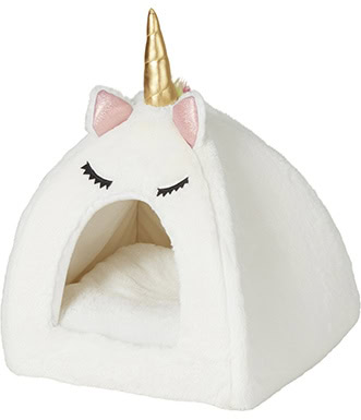 Frisco Novelty Unicorn Covered Cat Bed