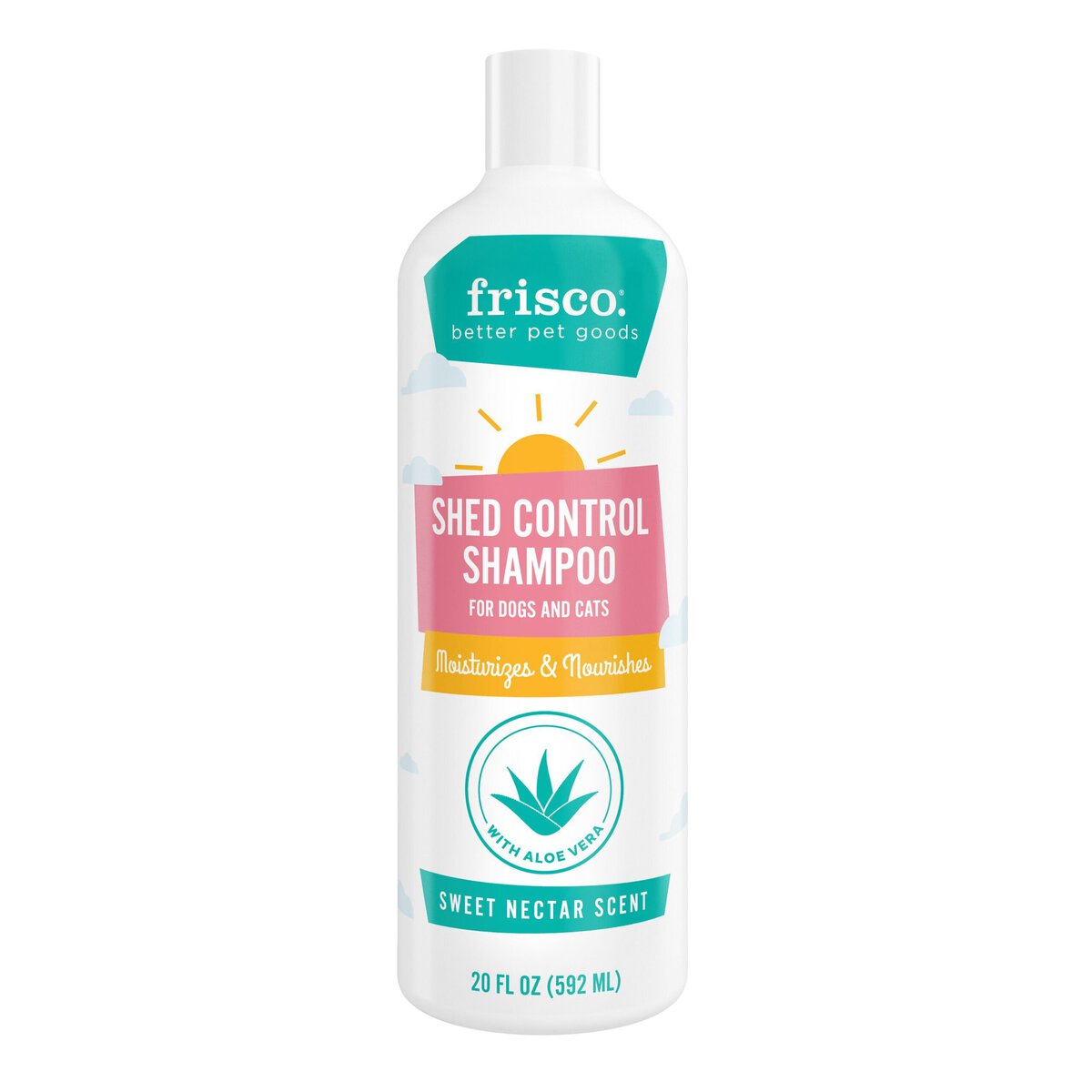 Frisco-Shed-Control-Shampoo-with-Aloe-for-Dogs and Cats