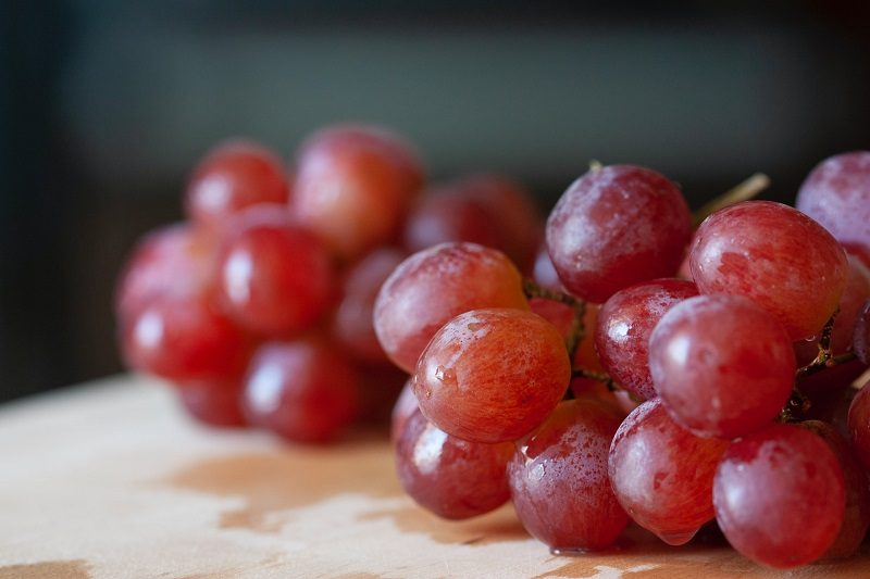 Grapes close up
