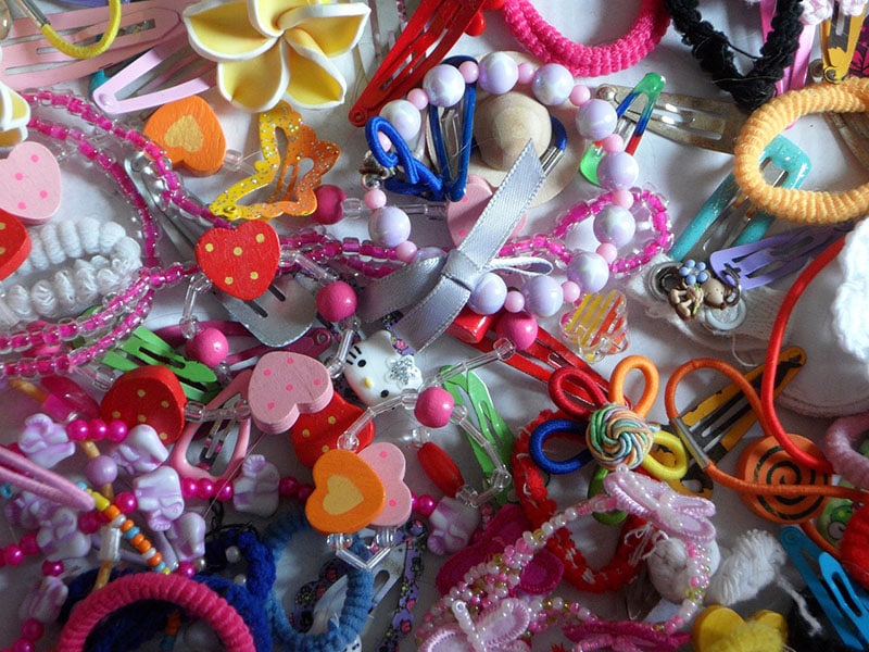 Hair ties and accessories