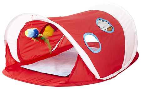 Hartz Just for Cats Peek & Play Pop-Up Cat Tent Toy