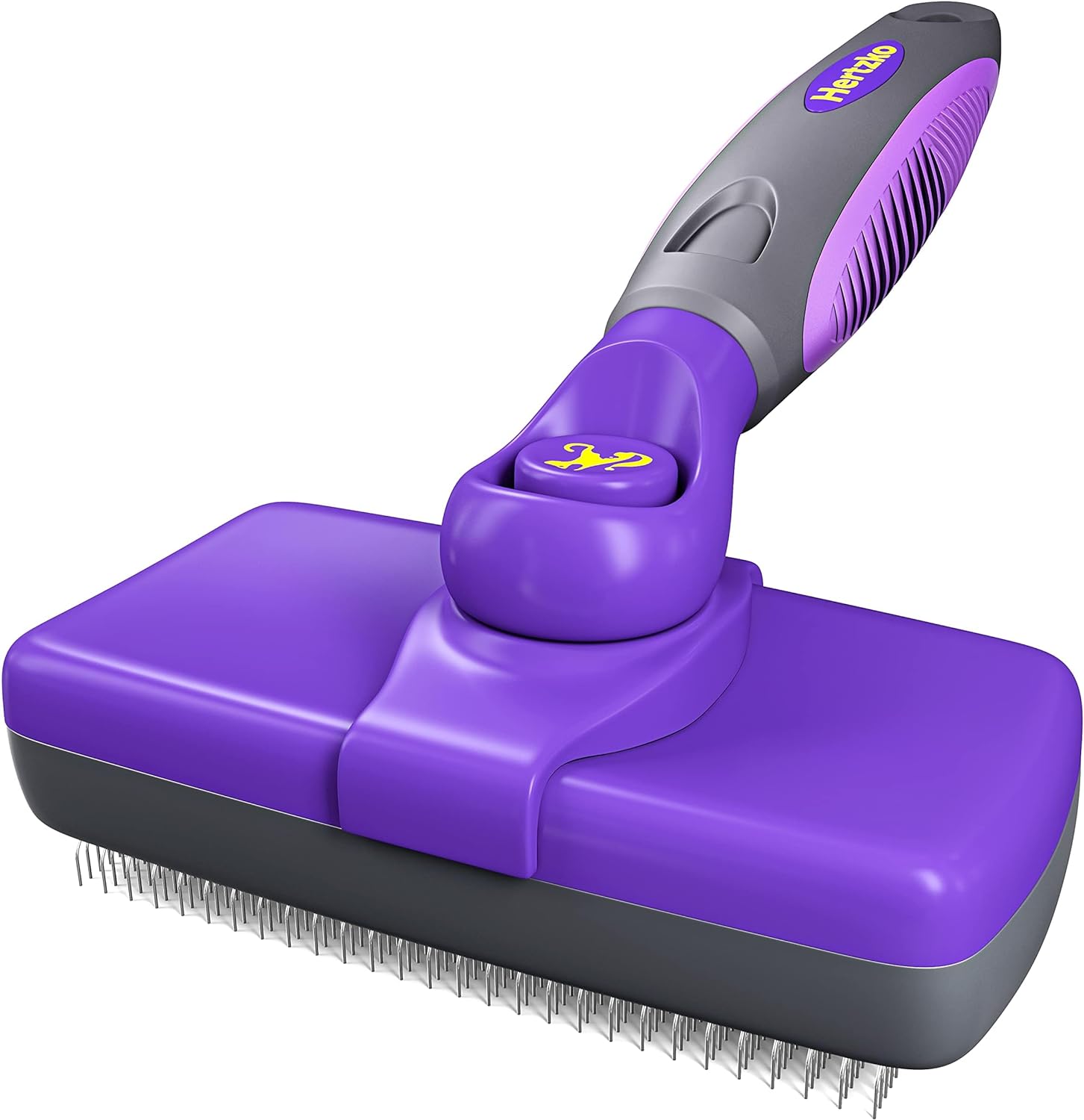 Hertzko Self-Cleaning Slicker Brush for Australian Shepherds