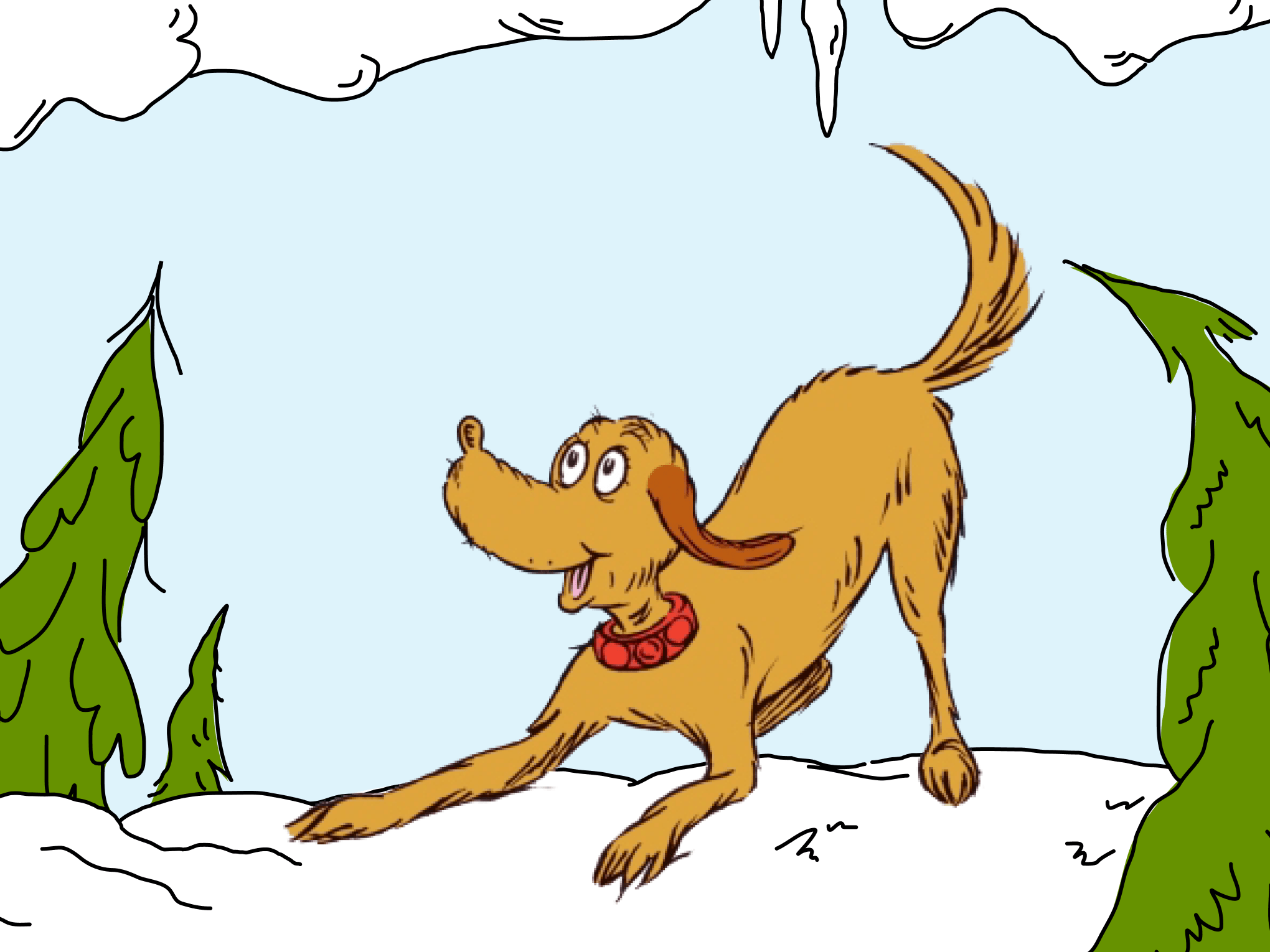 How the Grinch Stole Chistmas, Max the dog