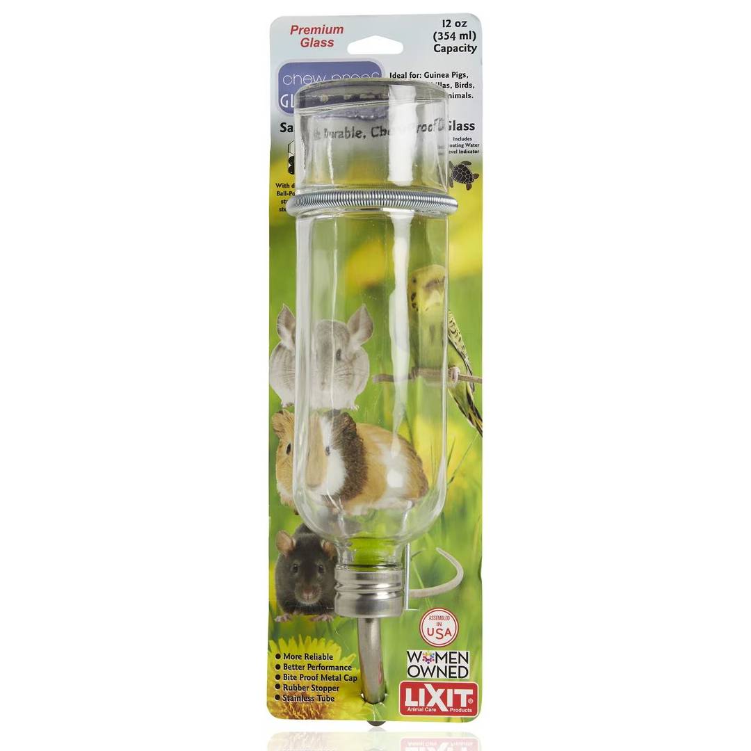 Lixit Glass Bunny Water Bottle