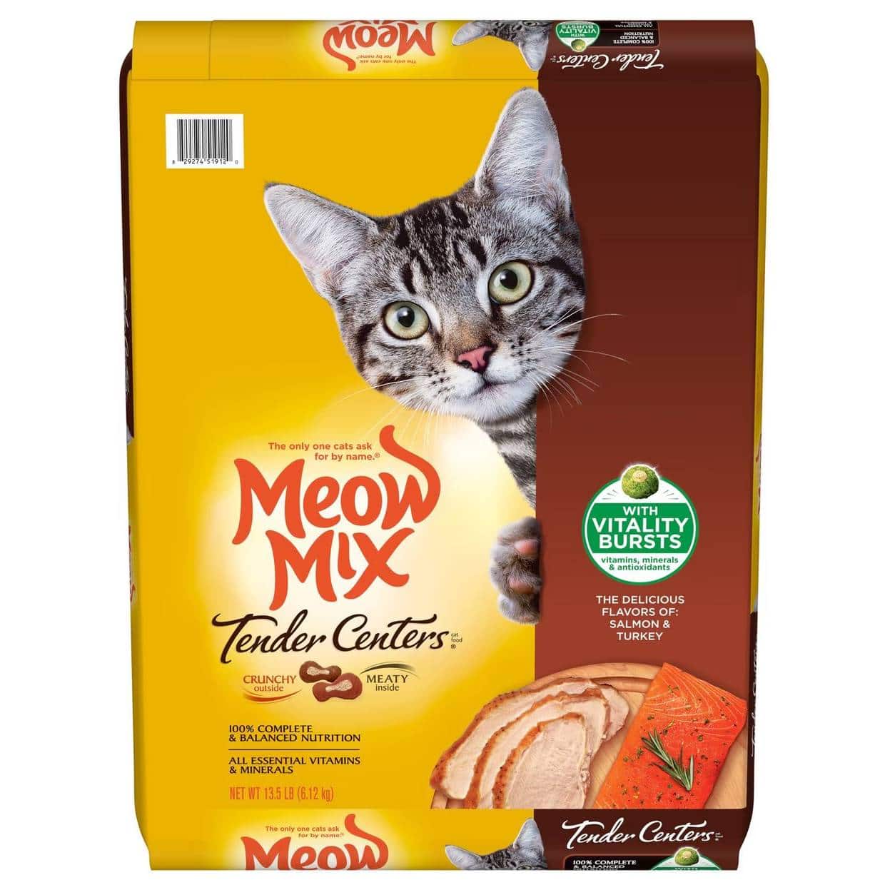 Meow Mix Tender Centers Dry Cat Food