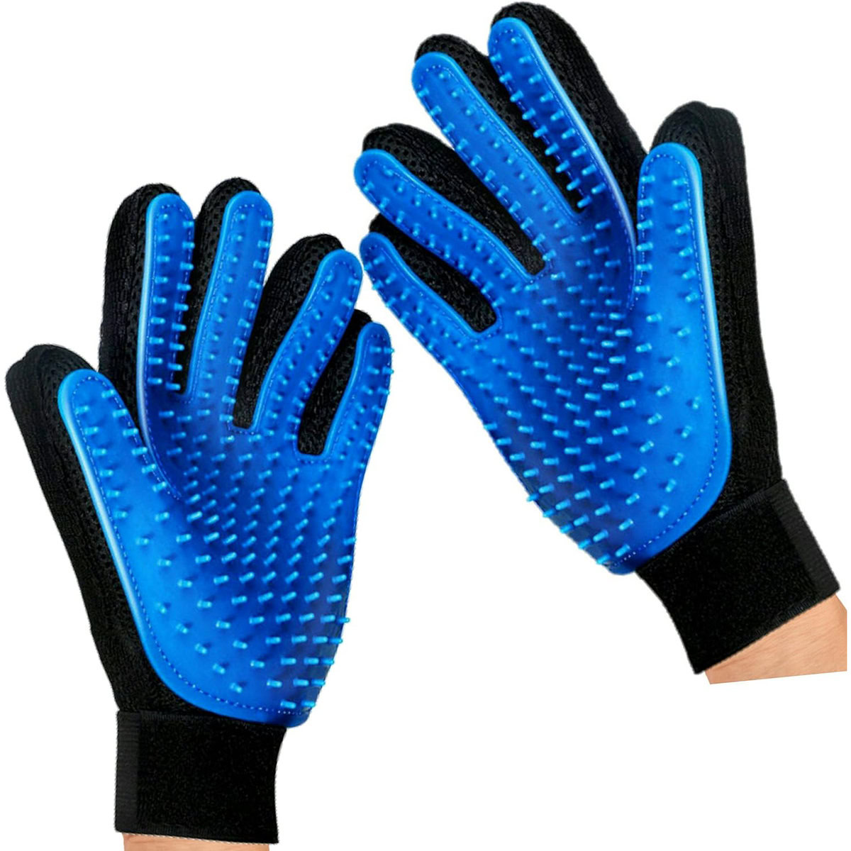 Mr. Peanut's Pet Grooming Glove Brush and Deshedding Aid