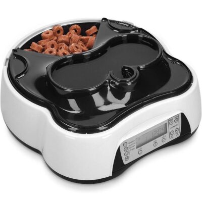 Navaris Automatic Food and Water Dispenser